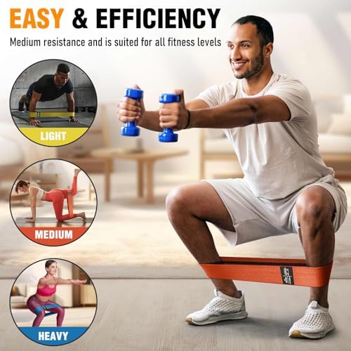 Fabric Resistance Bands for Working Out