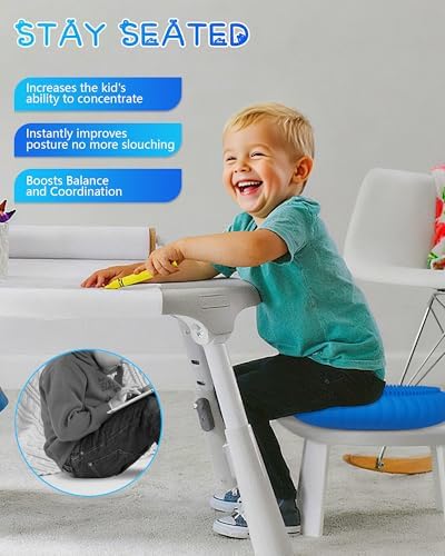 Wobble Cushion with Inflation Pump - Wiggle Seat Balance Disc