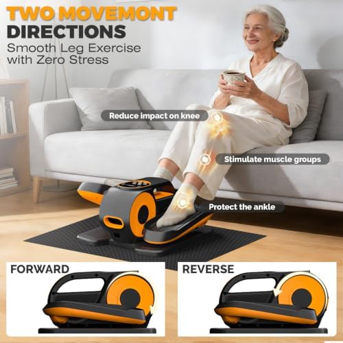 Under Desk Elliptical Leg Exerciser as Seen on TV Sitting for Senior