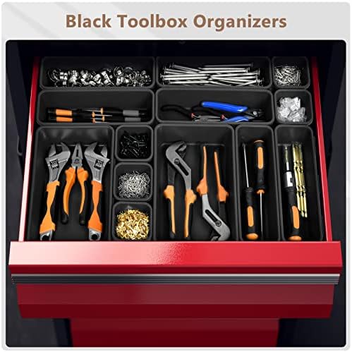 A-LuGei 【𝟓 𝐒𝐈𝐙𝐄】 Tool Box Organizer Tray Divider Set Drawer Organizer