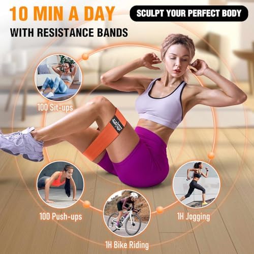 Fabric Resistance Bands for Working Out