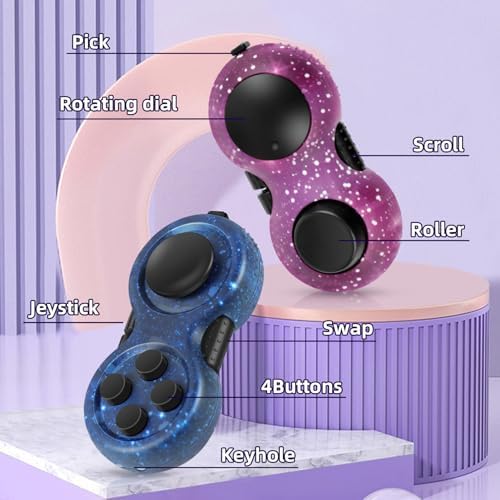 Original Fidget Toy Game, Rubberized Classical Controller