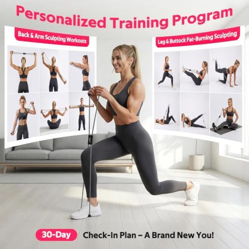 Resistance Bands with Handles, Figure 8 Fitness Bands, Exercise Bands Set