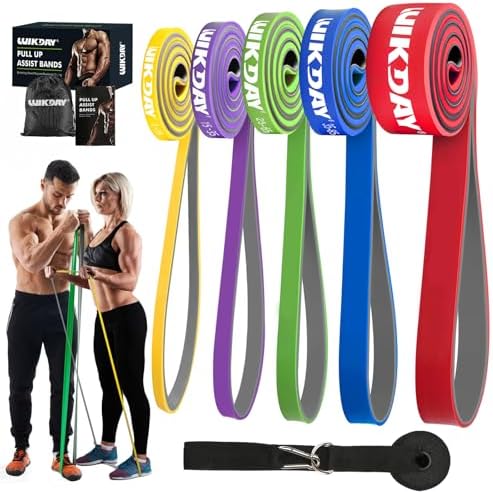 WIKDAY Resistance Bands for Working Out with Door Anchor