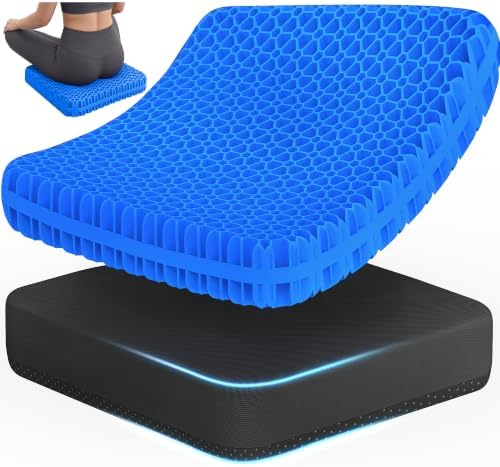 Gel Cooling Seat Cushion for Office Chair, Car Seat, XX-Large