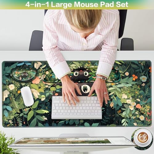 Mouse Pad Anime Mouse Pad with Wrist Rest