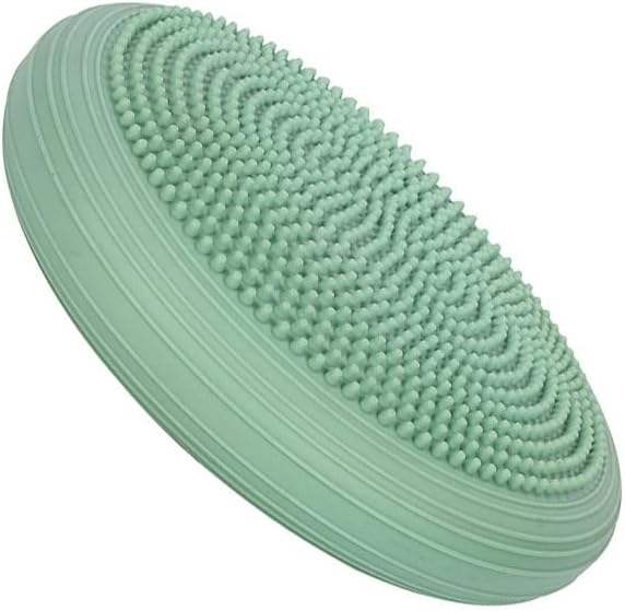 Inflated Wobble Cushion, Flexible Seating for Classroom Elementary, Wiggle Seat for Sensory, 13in Diameter Yoga Balance Disc Cushion Core Balance Disc
