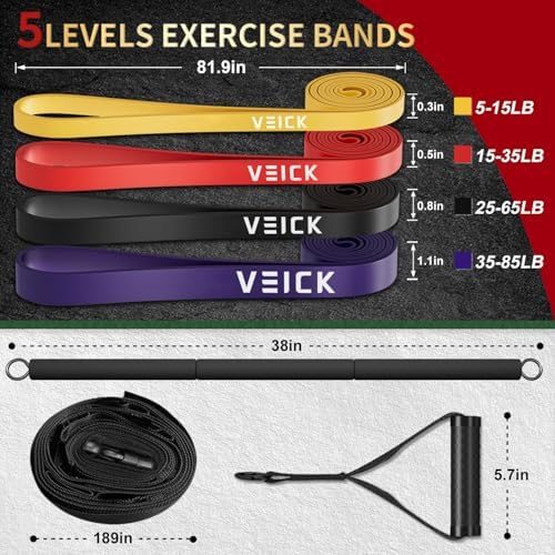 VEICK Pull Up Assist Resistance Bands for Home Gym