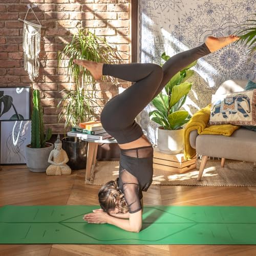 Liforme Classic Yoga Mat - Patented Alignment Design, Ultimate Grip