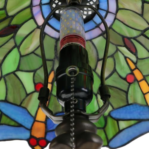 Table Lamp Compatible with Tiffany Style Green Dragonfly Lamp