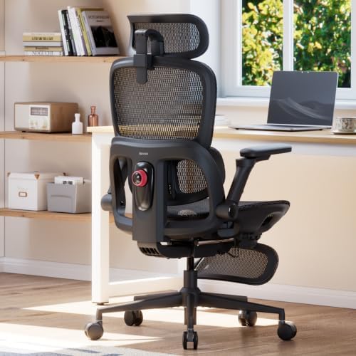 SIHOO B300 Pro Ergonomic Office Chair with Footrest, 4D Lumbar Support