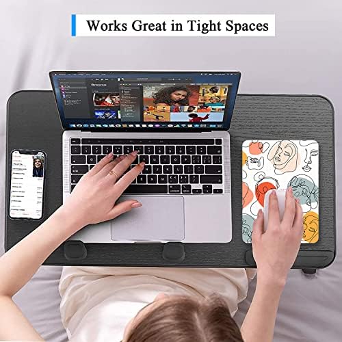 Small Mouse Pad, Mini Mouse Pad 6 x 8 Inch, Thick Rubber Waterproof Mouse Mat, Cute Mousepad for Women Men Kids Wireless Mouse Mini Laptops Keyboard Tray Home Office Travel