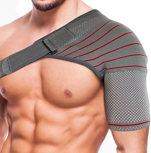 ORTONYX Shoulder Stability Brace Compression Sleeve Rotator Cuff Support