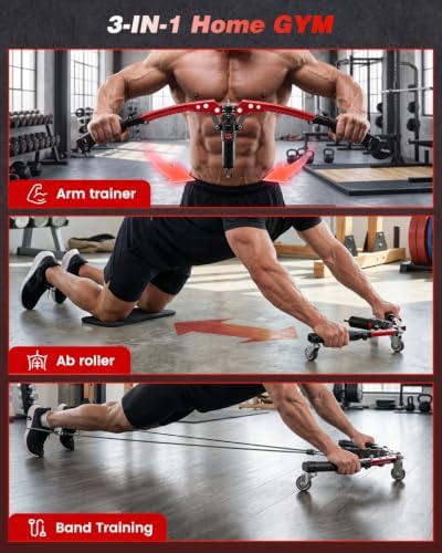 Sakerneo Hydraulic Twister Arm Trainer with Counter，Chest Workout Equipment