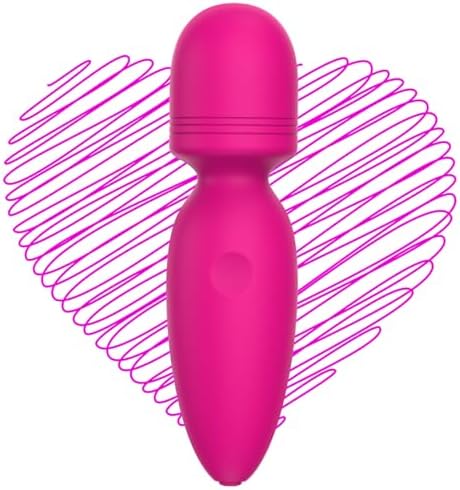 Apowand Mini Massager, Handheld Massager with 10 Quiet Vibration Modes