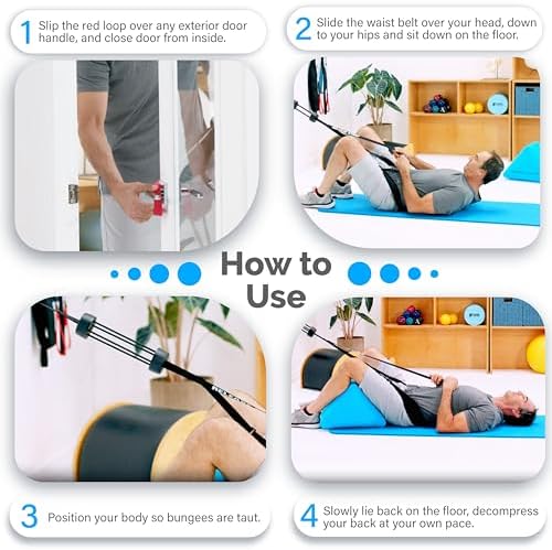 Fisher Traction Patented Lumbar Traction Device (Over 230 lbs)
