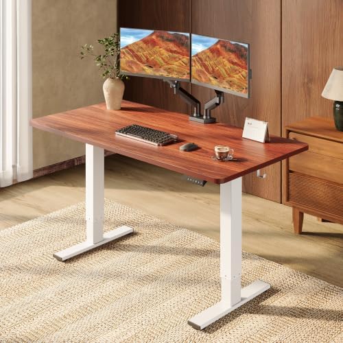 SANODESK 1'' Thick One-Piece 55 x 28'' Height Adjustable Standing Desk