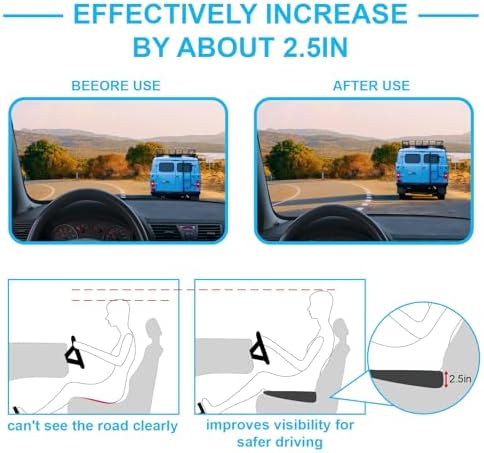 Allaboutsla Car Seat Cushion, Car Seat Cushions for Long Driving