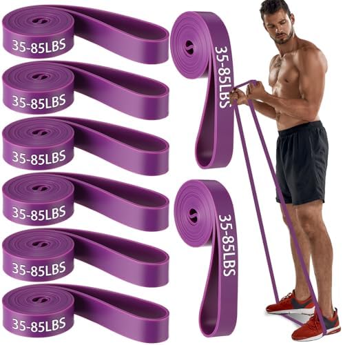 Foilswirl 8 Pcs Resistance Bands for Working Out