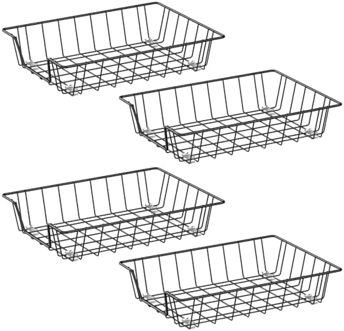 A4 Letter Magazine Desk File Storage Tray Organizer Bin (4)