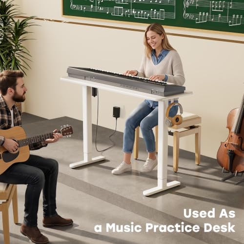 JOY worker Ultra-Slim Electric Standing Desk, 16" W Narrow Sit Stand Desk