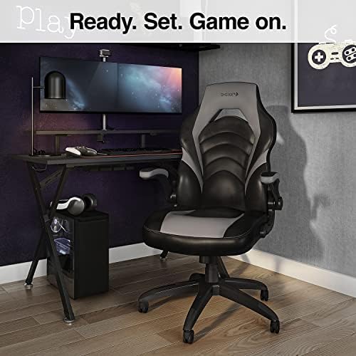 Staples Emerge Vortex Gaming Chair, Ergonomic, Swivel, Black, 2-Pack