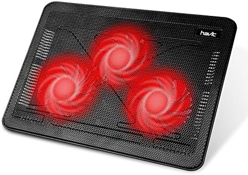 havit HV-F2056 Laptop Cooling Pad for 15.6-17 Inch Laptops, Black