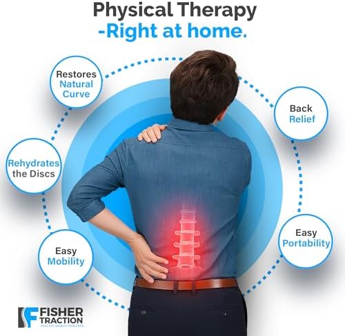 Fisher Traction Patented Lumbar Traction Device (Over 230 lbs)