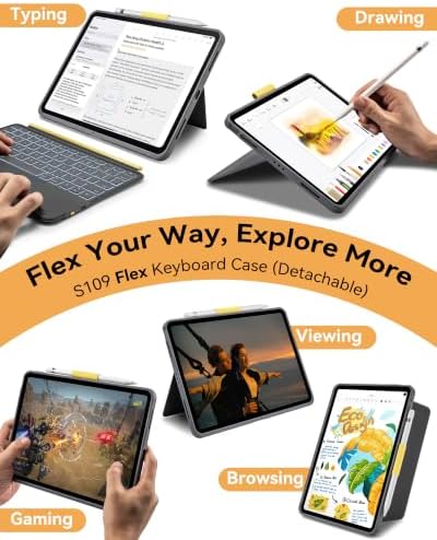 iPad Pro 11 (4th/3rd/2nd/1st Gen) & Air 11 inch 5/4th Keyboard Case