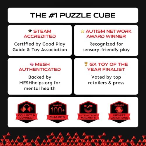 Shashibo DODECA Magnetic Puzzle Cube, Stress Relief Fidget Toy
