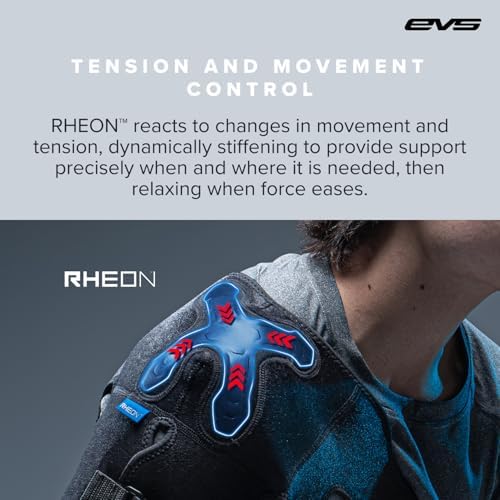 EVS SB03 Pro Shoulder Brace Men, Superior Compression, Adjustable, Black, L