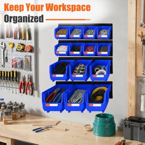 14pc Wall-Mounted Organizer V1 V2 V3 Master Combo Set Blue