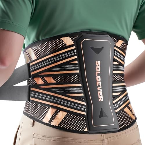 Ultra Breathable Back Brace for Lower Back Pain Relief Medical Grade
