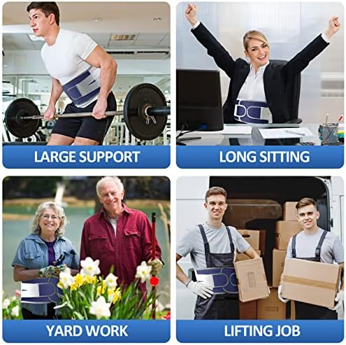 Back Brace for Lower Back Pain, Lumbar Support Belt for Men/Women