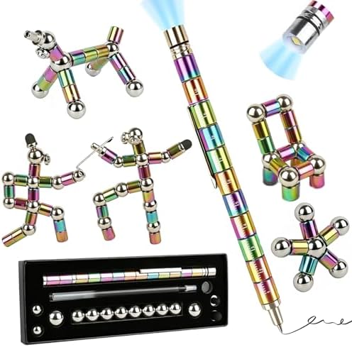 Fidget Pen Gift, Multifunction Stress Relief Fidget Toy for Teens and Men