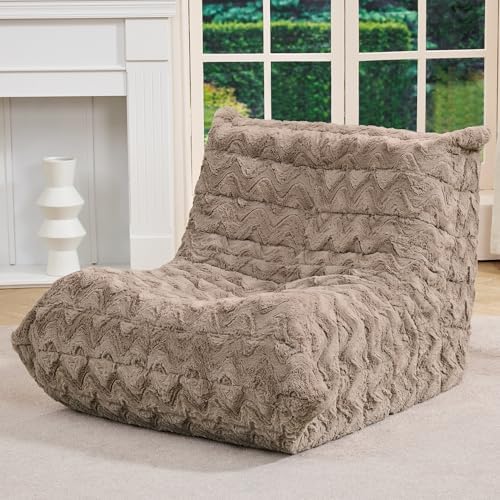 Hobestluk Big Bean Bag Chairs for Adults Fireside BeanBag Couch Togo Sofa