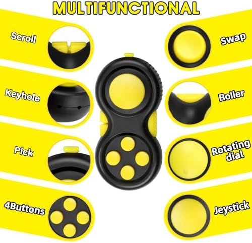 Original Fidget Toy Game, Rubberized Classical Controller