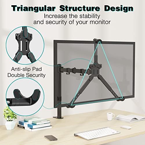 MOUNT PRO VESA Mount Adapter, Universal Non-VESA Monitor Mount Adapter