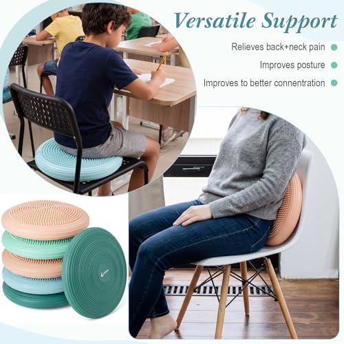 Libima 6 Pcs Sensory Cushion Wobble Seat 13 Inches