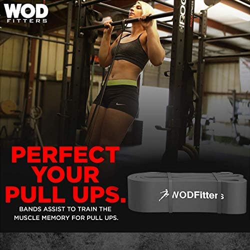 WODFitters Pro Series Pull-Up Assistance Bands – Premium Resistance Loop Bands for Assisted Pull Ups, Muscle Ups, Strength Training & Mobility – Durable Bands for Functional Fitness
