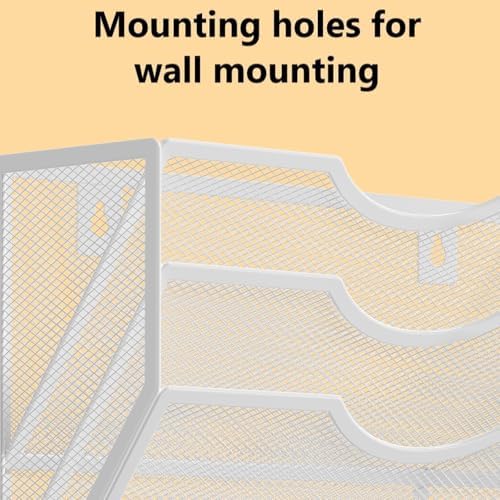 Kuntine.B Wall File Organizer Office Hanging Magazine Holder Wall File Organizer for Office Home