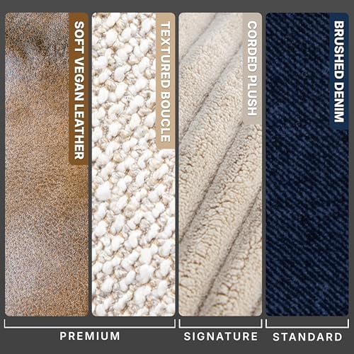 Big Joe Fuf 2.5Ft Foam Kids Bean Bag Chair, Ages 3+, Black Plush