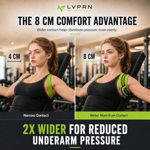 Pro-Gym Back Posture Corrector for Women to Open Shoulders, 8cm Ultra-Wide No-Digging Shoulder Straps, Tactical Power-Strap for Easy Solo Wear, Breathable for Workout & Peak Form