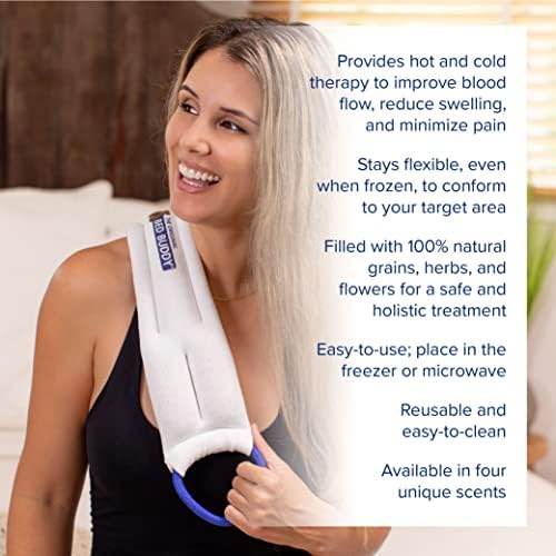 Bed Buddy Neck Warmer Microwave Heating Pad, Heating Pad for Neck & Cramps, Sore Muscles - (Pack of 2)