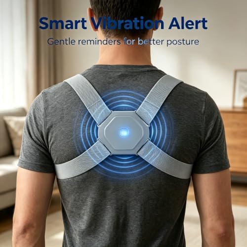 Smart Posture Corrector for Women Men Kids,Electronic Reminder with Sensor