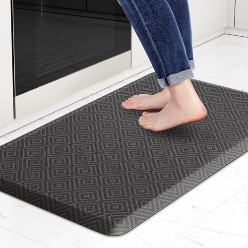 Anti-Fatigue Kitchen Mats for Floor Standing and Comfort Desk Mats 17"x28"