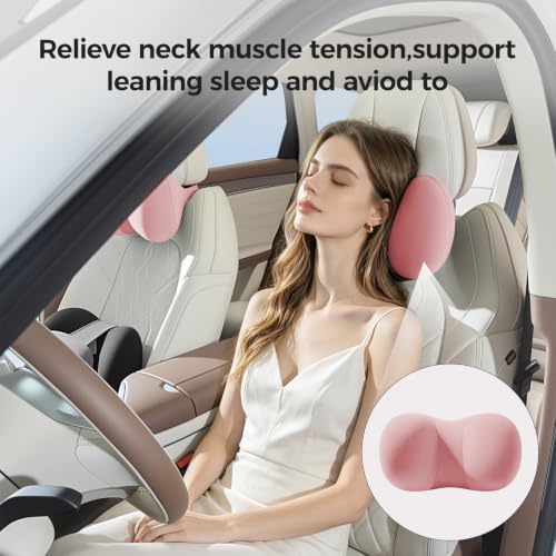 BABUR Car Headrest Pillow, Car Neck Pillow for Pain Relief While Driving