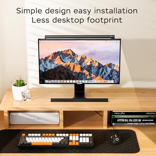 Computer Screen Lamp, Made of Aluminum Alloy, Office and Home Use