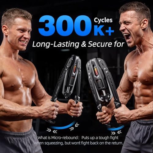 EAST MOUNT Twister Arm Exerciser, Adjustable Hydraulic Resistance 22–440 lbs, Arm Chest & Shoulder Strength Trainer for Home Workouts, Upper Body Muscle Builder, Fitness Training Equipment