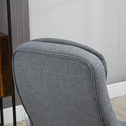 High Back Executive Office Chair with Padded Armrests and Tilt